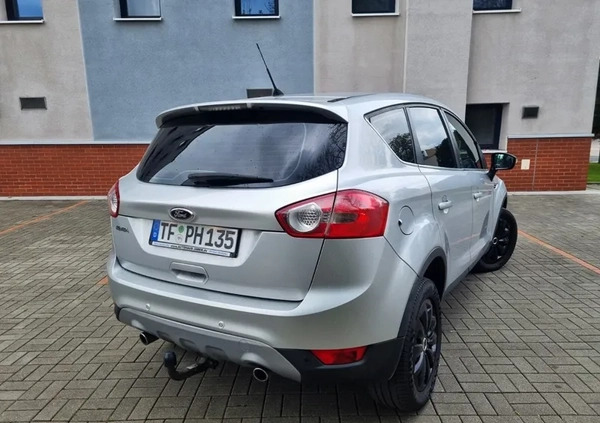 Ford Kuga cena 35999 przebieg: 186000, rok produkcji 2012 z Żary małe 172